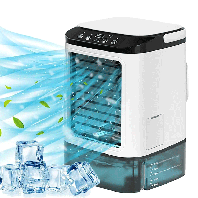 AeroSpray Dual Mist Air Cooler — Compact Desktop Cooling