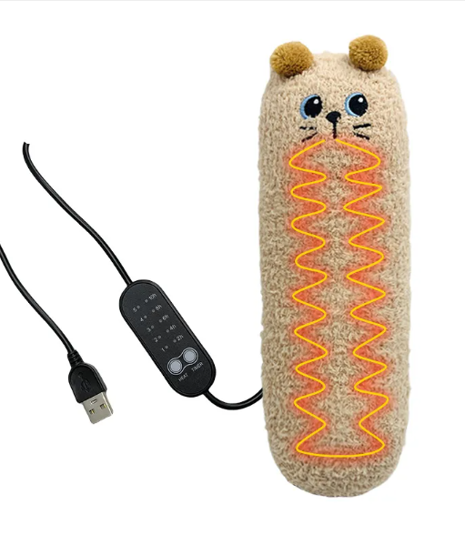 AeroCuddle USB Heated Plush in Beige