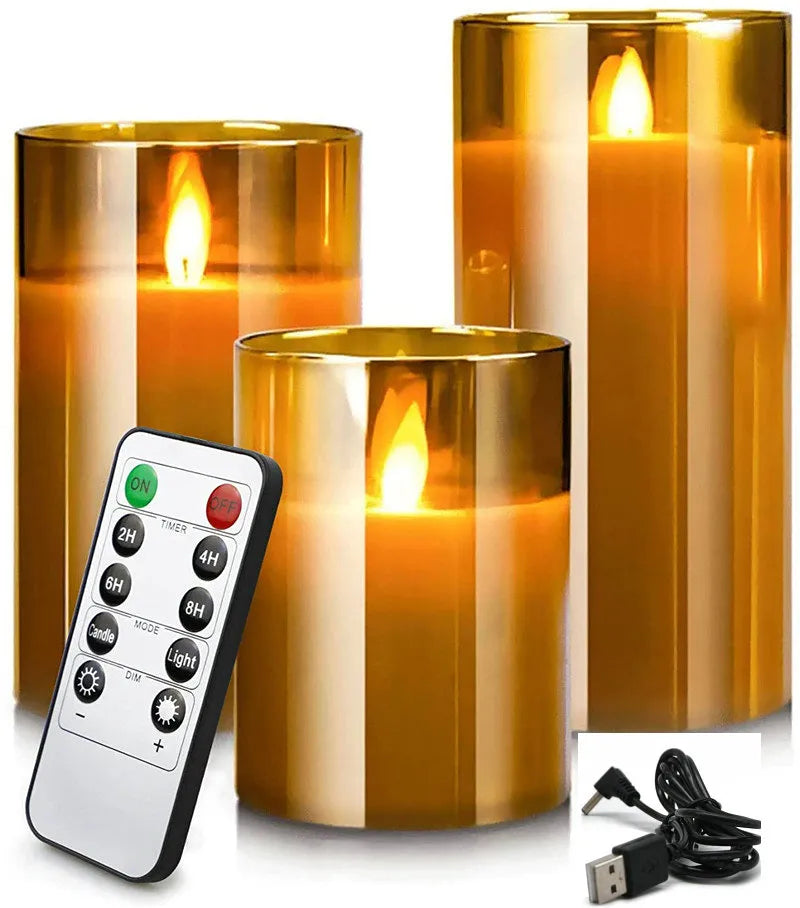 AeroFlicker Rechargeable LED Candles