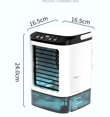 AeroSpray Dual Mist Air Cooler — Compact Desktop Cooling