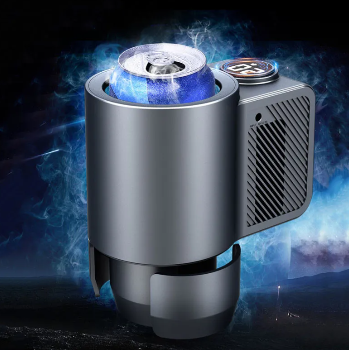 AeroCup Car Heating & Cooling Cup Holder — Hot or Cold On the Go