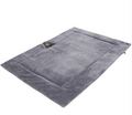 AeroDen Self-Warming Pet Bed in grey
